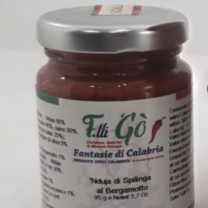 'nduja spalmabile al bergamotto