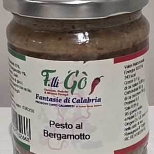 Pesto mandorle al bergamotto