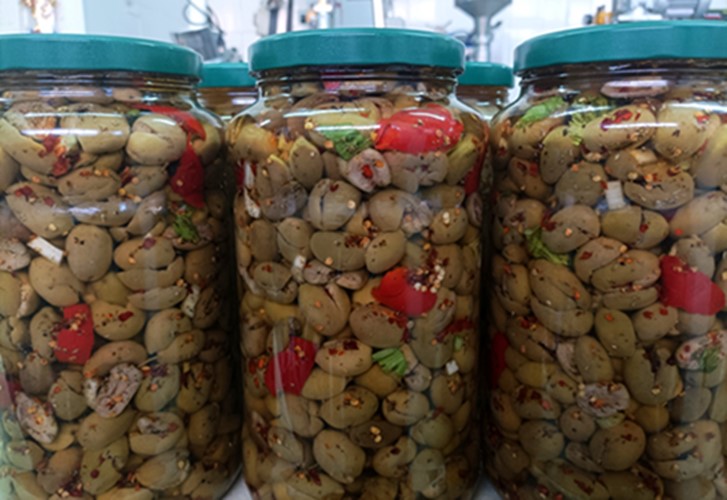 Olive verdi denocciolate