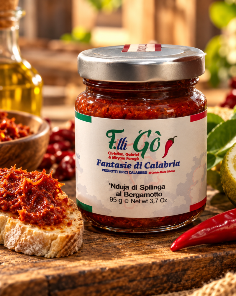 ‘nduja spalmabile al bergamotto