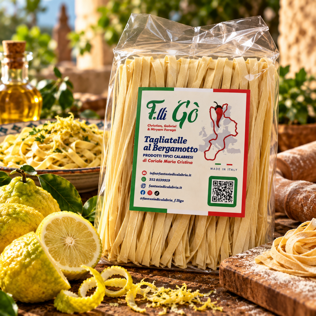 TAGLIATELLE CALABRESI AL BERGAMOTTO
