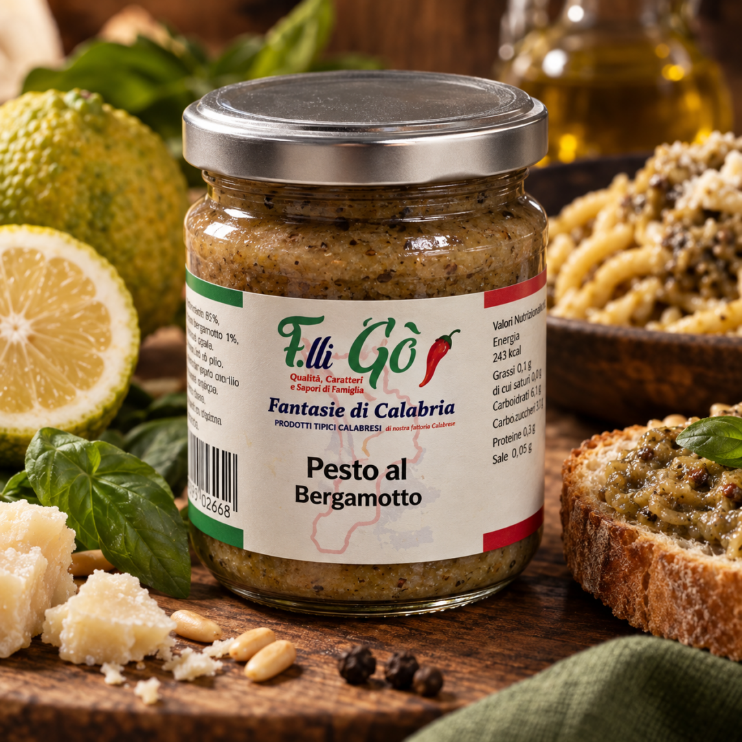 PESTO AL BERGAMOTTO
